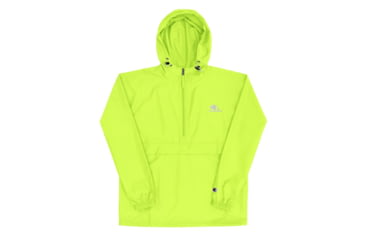 Image of Atoll Board Co Atoll Embroidered Champion Packable Unisex Jacket - Safety Green, XL - Safety Green,XL, 628E861415931Safety-Green-XL