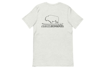 Image of Atoll Board Co Atoll Minimalist Outline Logo Paddle Board Tee - Ash, S - Ash,S, 6279D097450B5Ash-S