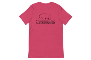Image of Atoll Board Co Atoll Minimalist Outline Logo Paddle Board Tee - Heather Raspberry, XL - Heather Raspberry,XL, 6279D097450B5Heather-Raspberry-XL