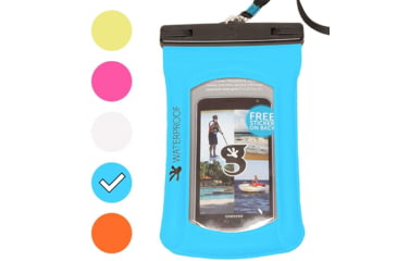 Image of Atoll Board Co Geckobrands Floating Dry Bag Phone Case - Orange - Orange, SQ7677516