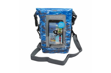 Image of Atoll Board Co Geckobrands Waterproof Phone Tote - OCEAN CAMO - OCEAN CAMO, SQ6157264