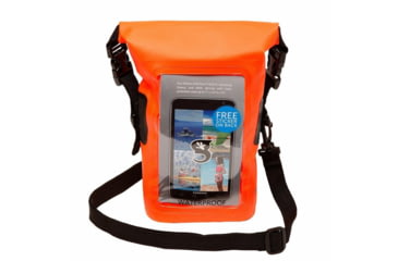 Image of Atoll Board Co Geckobrands Waterproof Phone Tote - Orange - Orange, SQ2806418