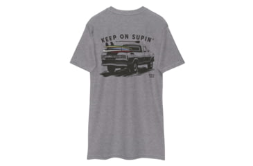 Image of Atoll Board Co Mens Heavyweight Tee with Atoll Paddle Board Truck - Carbon Grey, M - Carbon Grey,M, 64594D6C9C8F2Carbon-Grey-M