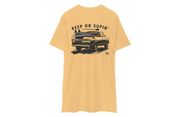 Image of Atoll Board Co Mens Heavyweight Tee with Atoll Paddle Board Truck - Vintage Gold, S - Vintage Gold,S, 64594D6C9C8F2Vintage-Gold-S