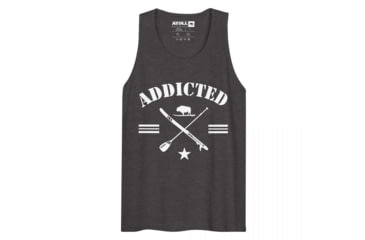 Image of Atoll Board Co Mens premium tank top with Addicted to Paddle Boarding Graphic - Charcoal Heather, 3XL - Charcoal Heather,3XL, 62E957FE1F679Charcoal-Heather-3XL