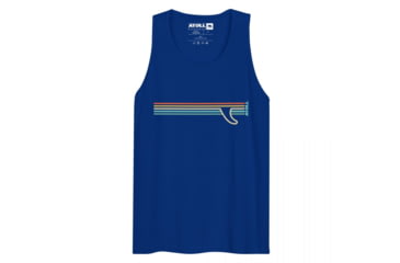 Image of Atoll Board Co Mens premium tank top with Atoll Fin Graphic - Team Royal, M - Team Royal,M, 62F296FF9796ATeam-Royal-M