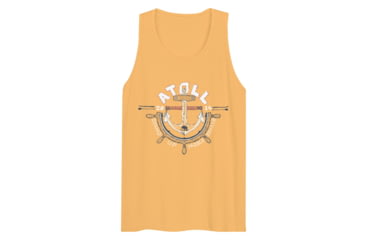 Image of Atoll Board Co Mens Tank Top with Atoll Anchor Design - Squash, 2XL - Squash,2XL, 628FF2866E196Squash-2XL