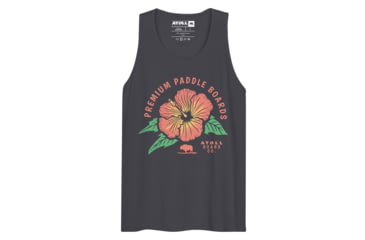 Image of Atoll Board Co Mens Tank Top with Atoll Island Flower Graphic - Navy, 2XL - Navy,2XL, 64417B88A7E57Navy-2XL