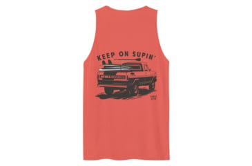 Image of Atoll Board Co Mens Tank Top with Atoll Paddle Board Truck Graphic - Coral, 2XL - Coral,2XL, 64594DD9858DFCoral-2XL