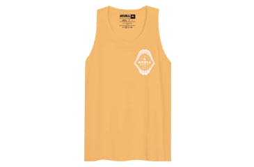 Image of Atoll Board Co Mens Tank Top with Atoll Shark Fossil Graphic - Squash, 2XL - Squash,2XL, 6487459A4AC87Squash-2XL