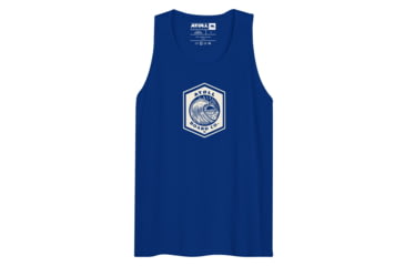 Image of Atoll Board Co Mens Tank Top with Atoll Wave Graphic - Team Royal, M - Team Royal,M, 64639551098A5Team-Royal-M