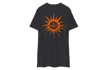 Image of Atoll Board Co Mens Tee with Atoll Horizon Sunset Graphic - Charcoal Heather, M - Charcoal Heather,M, 64518F91B8F52Charcoal-Heather-M