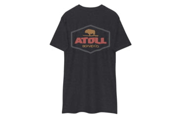 Image of Atoll Board Co Premium Heavyweight Tee with Atoll Dimond Graphic - Charcoal Heather, L - Charcoal Heather,L, 637BCA3C91AA6Charcoal-Heather-L