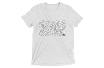 Image of Atoll Board Co Short sleeve triblend t-shirt with Atoll Grain Graphic - White Fleck Triblend, S - White Fleck Triblend,S, 62C5FDD466DD4White-Fleck-Triblend-S