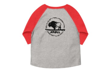 Image of Atoll Board Co Toddler baseball shirt - Vintage Heather/ Vintage Red, 5/6 - Vintage Heather/ Vintage Red,5/6, 62991E20CDA61Vintage-Heather--Vintage-Red-5-6