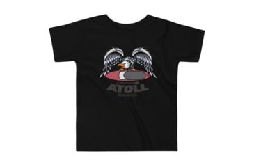 Image of Atoll Board Co Toddler Short Sleeve Tee with Atoll Eagle Graphic - 5T - 5T, 646FCD40BC6D05T