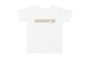 Image of Atoll Board Co Toddler Short Sleeve Tee with Atoll Fin Graphic - White, 5T - White,5T, 62F29AB55626EWhite-5T