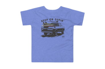 Image of Atoll Board Co Toddler Short Sleeve Tee with Atoll Paddle Board Truck Graphic - Heather Columbia Blue, 2T - Heather Columbia Blue,2T, 6459510D6813BHeather-Columbia-Blue-2T