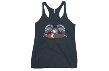 Image of Atoll Board Co Womens Racerback Tank with Atoll Eagle Graphic - Vintage Navy, XL - Vintage Navy,XL, 646FCC5AE52B0Vintage-Navy-XL
