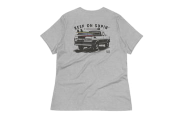 Image of Atoll Board Co Womens Relaxed T-Shirt with Atoll Paddle Board Truck Graphic - Athletic Heather, L - Athletic Heather,L, 64594FB8762F1Athletic-Heather-L