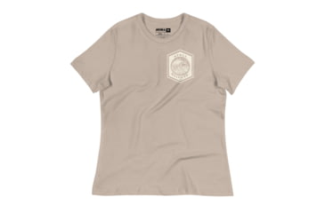Image of Atoll Board Co Womens Relaxed T-Shirt with Atoll Wave Graphic - Heather Stone, 2XL - Heather Stone,2XL, 64639C1B1D577Heather-Stone-2XL