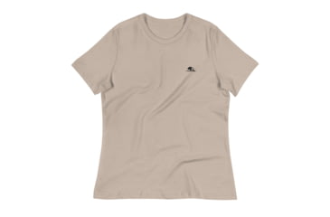 Image of Atoll Board Co Womens Relaxed T-Shirt with Embroidered Atoll Logo - Heather Stone, L - Heather Stone,L, 629923D389799Heather-Stone-L