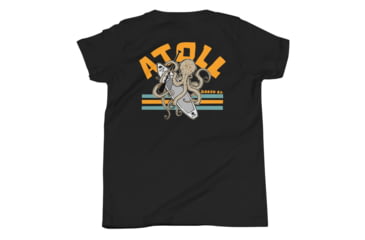 Image of Atoll Board Co Youth Short Sleeve T-Shirt with Atoll Octopus Graphic - Black, M - Black,M, 630D3AFD34BADBlack-M