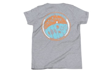 Image of Atoll Board Co Youth Short Sleeve T-Shirt with Atoll Vibe Distribution Graphic - Athletic Heather, S - Athletic Heather,S, 630D44CE591AFAthletic-Heather-S