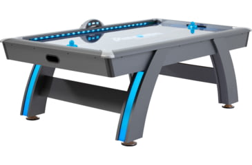 Image of Atomic 90in Indiglo LED Air Hockey Table, Black, G04801W