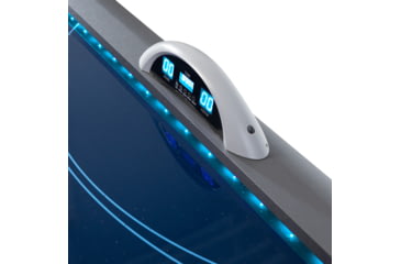 Image of Atomic 90in Indiglo LED Air Hockey Table, Black, G04801W