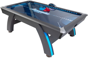 Image of Atomic 90in Indiglo LED Air Hockey Table, Black, G04801W