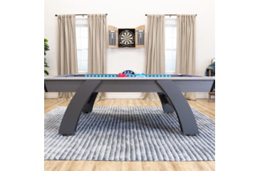 Image of Atomic 90in Indiglo LED Air Hockey Table, Black, G04801W