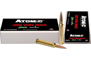 Image of Atomic Ammunition Atomic Ammo .300wm 220gr. Match Sierra Hpbt 20-pack