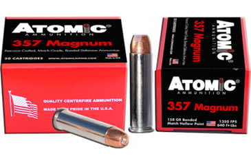 Image of Atomic Ammunition Atomic Ammo .357 Magnum 158gr. Bonded Jhp 20-pack