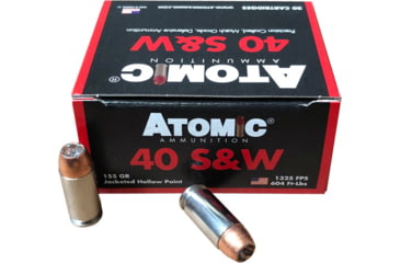 Image of Atomic Ammunition Atomic Ammo .40sw 155gr. Bonded Jhp 20-pack