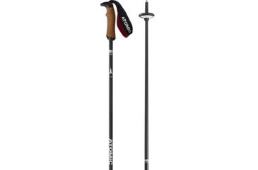 Image of Atomic AMT Ultra SQS Ski Poles, Black/White, 110, AJ5005356110
