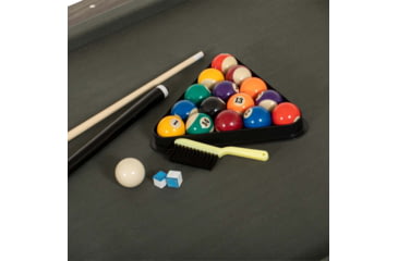 Image of Atomic Hampton 3-In-1 Combo Game Table Billiards, Ping Pong, Dining, Grey wood grain, G05302W