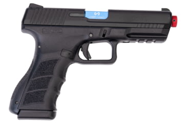 Image of The Laser Ammo ATP features a passive trigger safety and Picatinny rail. 