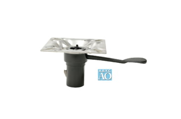 Image of Attwood Marine 238 Series Seat Mount Stainless Steel Left Handle 3ft deg Tilt, 238141-1