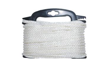 Image of Attwood Marine Braided Nylon Rope - 3/16" x 100' - White 66112