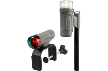 Image of Attwood Marine Clamp-On Portable LED Light Kit, Marine Gray, 14190-7