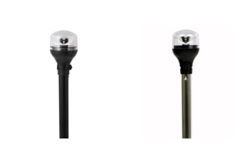 Image of Attwood Marine LightArmor All-Around Light, Black, Black/Silver