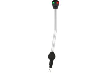 Image of Attwood Marine LightArmor Bi-Color Navigation Angled Pole Light, 14in, NV6LC1-14A7