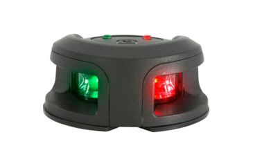 Image of Attwood Marine LightArmor Bow Mount Navigation Light - Composite Black - Bi-Color - 2NM 69826