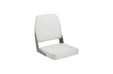 Image of Attwood Marine Low Back Economy Seat, White, 98395WH