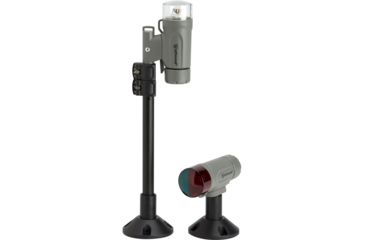 Image of Attwood Marine PaddleSport Portable Navigation Light Kit, Screw Down Or Adhesive Pad, Gray, 14192-7