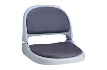 Image of Attwood Marine Proform Seat - Lt Grey, w/Blue Seat, 7012-004-4