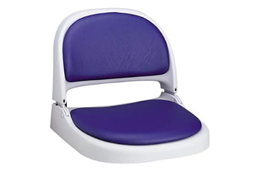 Image of Attwood Marine Proform Seat - White, w/Blue Seat, 7012-102-4