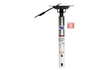 Image of Attwood Marine Snap Lock 1.77in Adjustable Power Pedestal w/ Integral Seat Mount 16in 20in, 39004