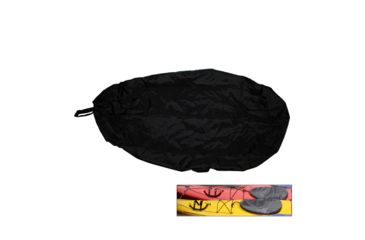 Image of Attwood Marine Universal Fit Kayak Cockpit Cover - Black 49196